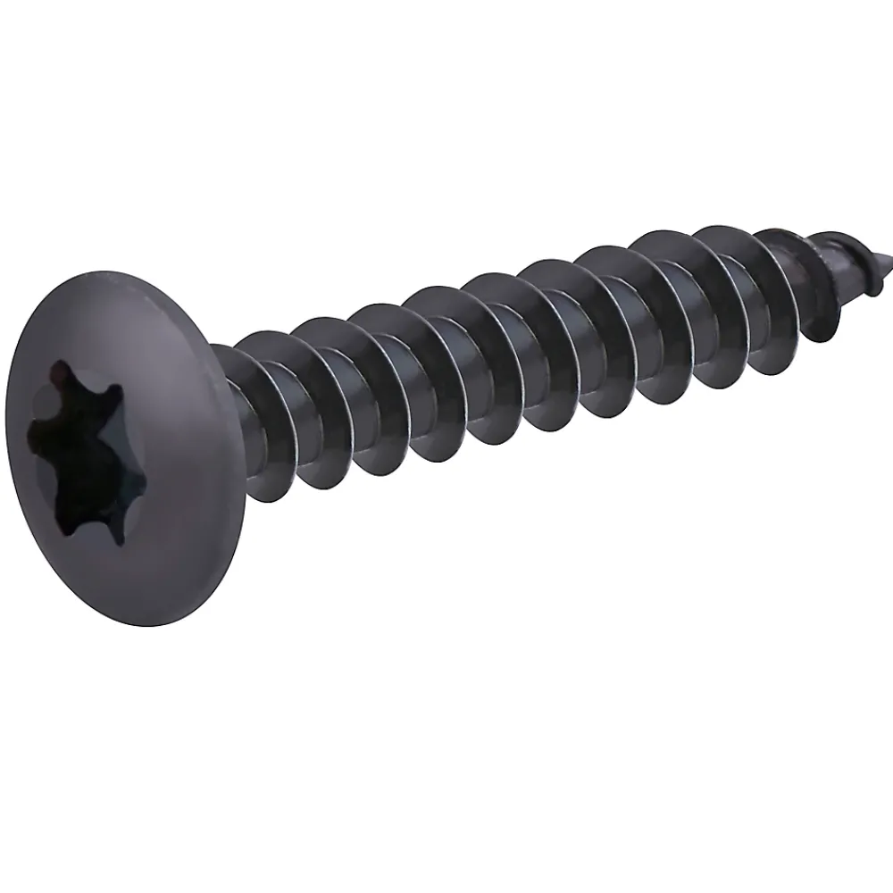 Diall Vis de charnière zinguée noire 3,5x40 mm - 20 pièces