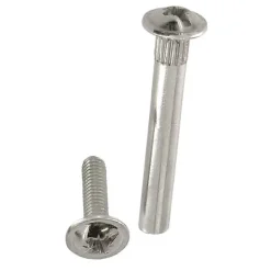 Diall Vis Inox-4 vis de jonction acier nickelé M4 Ø5 x L.35 mm