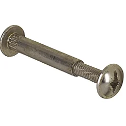 Diall Vis De Liaison-20 vis de liaison acier nickelé Ø5 mm x L.35 mm