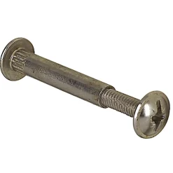Diall 20 vis de liaison acier nickelé Ø5 mm x L.27 mm