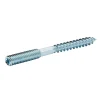 Diall Vis à double filetage (métal/bois) 6x60 zingués mm - 5 pièces