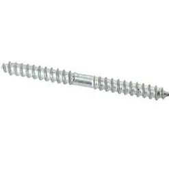 Diall 5 vis double filet bois acier zingué Ø5 x L.60 mm