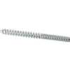 Diall 10 vis double filet bois/métal acier zingué Ø5 x L.50 mm