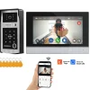 Automatisme Passion Visiophone-Visiophone antivandale connectée wifi avec digicode et badges