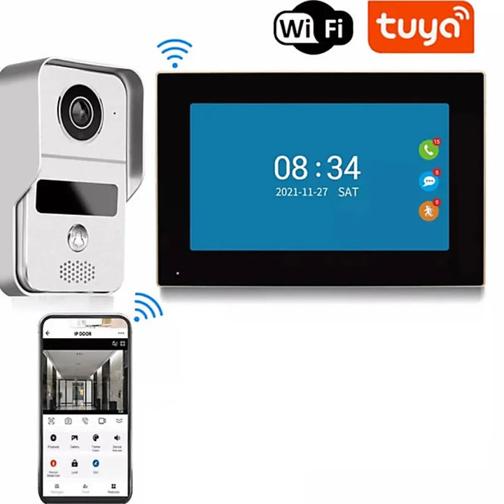 Automatisme Passion Visiophone-Visiophone connecté wifi avec écran tactile