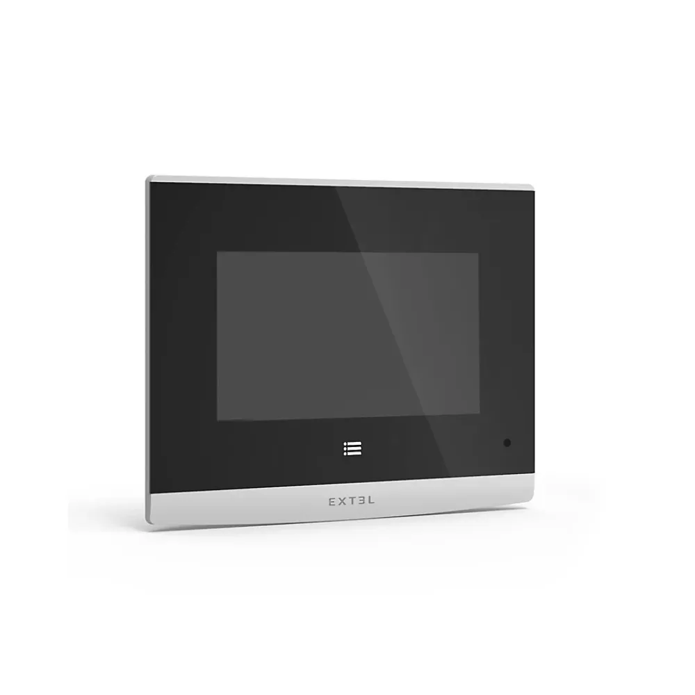 Extel Visiophone filaire écran 4'' et touches tactiles platine de rue 70 mm - Compact - - 720315