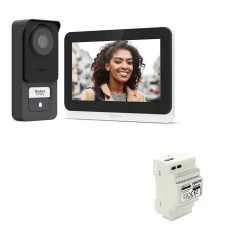 Philips Visiophone filaire et connecté Image qualité 3K WelcomeEye Connect 3 avec transformateur