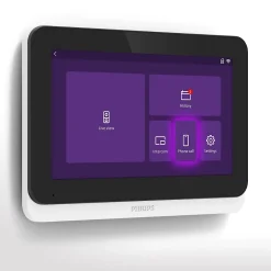 Philips Visiophone WelcomeEye Connect 3 + moniteur supplémentaire Connect 3