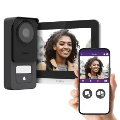 Philips Visiophone WelcomeEye Connect 3 + moniteur supplémentaire Connect 3