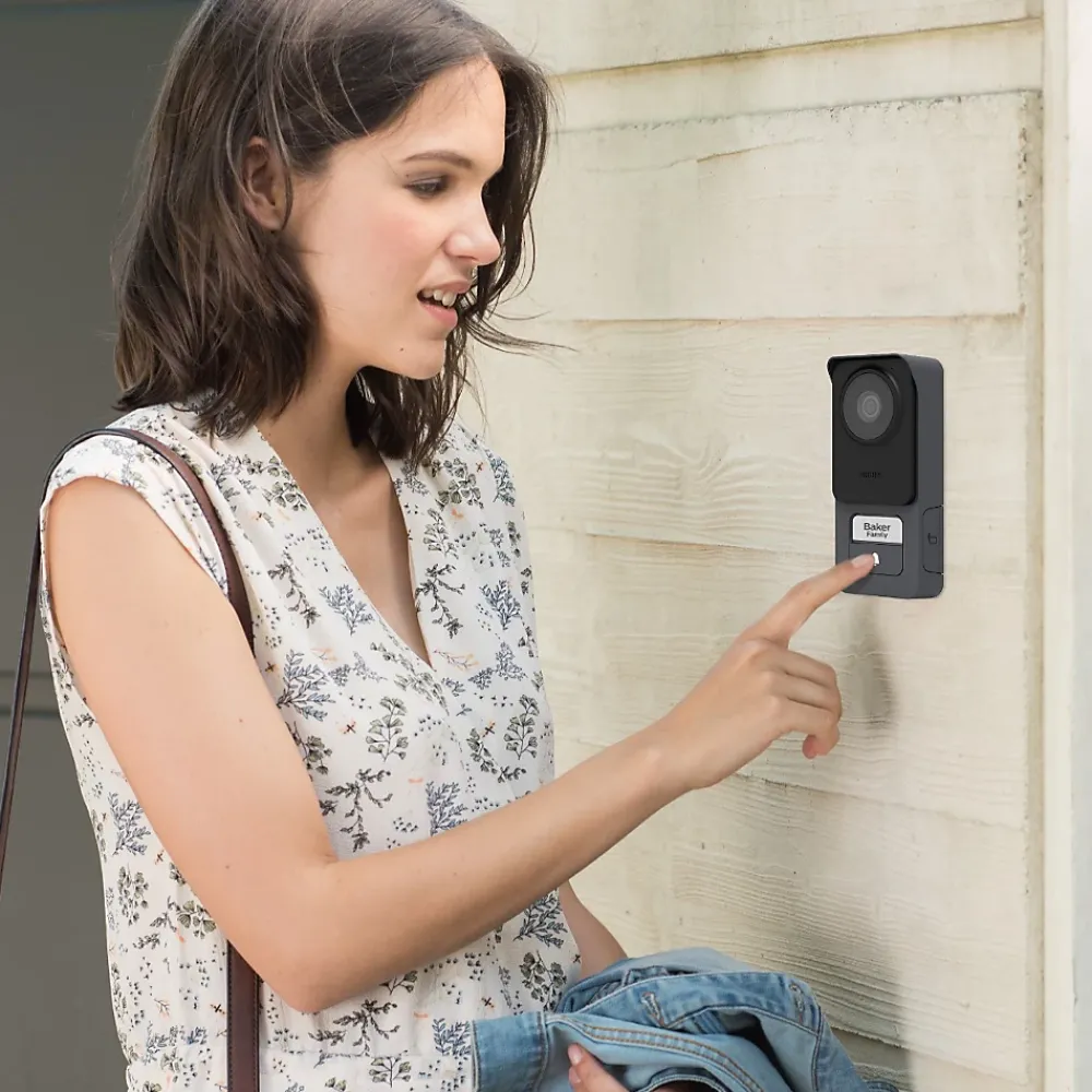 Philips Visiophone WelcomeEye Connect 3 + moniteur supplémentaire Connect 3