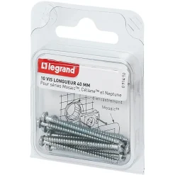 Legrand 10 vis longues pour interrupteur