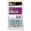 Diall 20 vis métaux acier zingué 6 x 50 mm