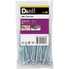 Diall 20 vis métaux acier zingué 5 x 70 mm
