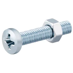 Diall 20 vis métaux acier zingué 3 x 20 mm