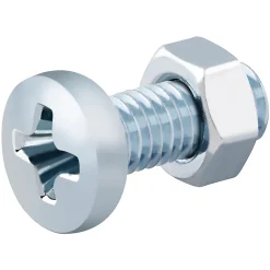 Diall 20 vis métaux acier zingué 5 x 12 mm
