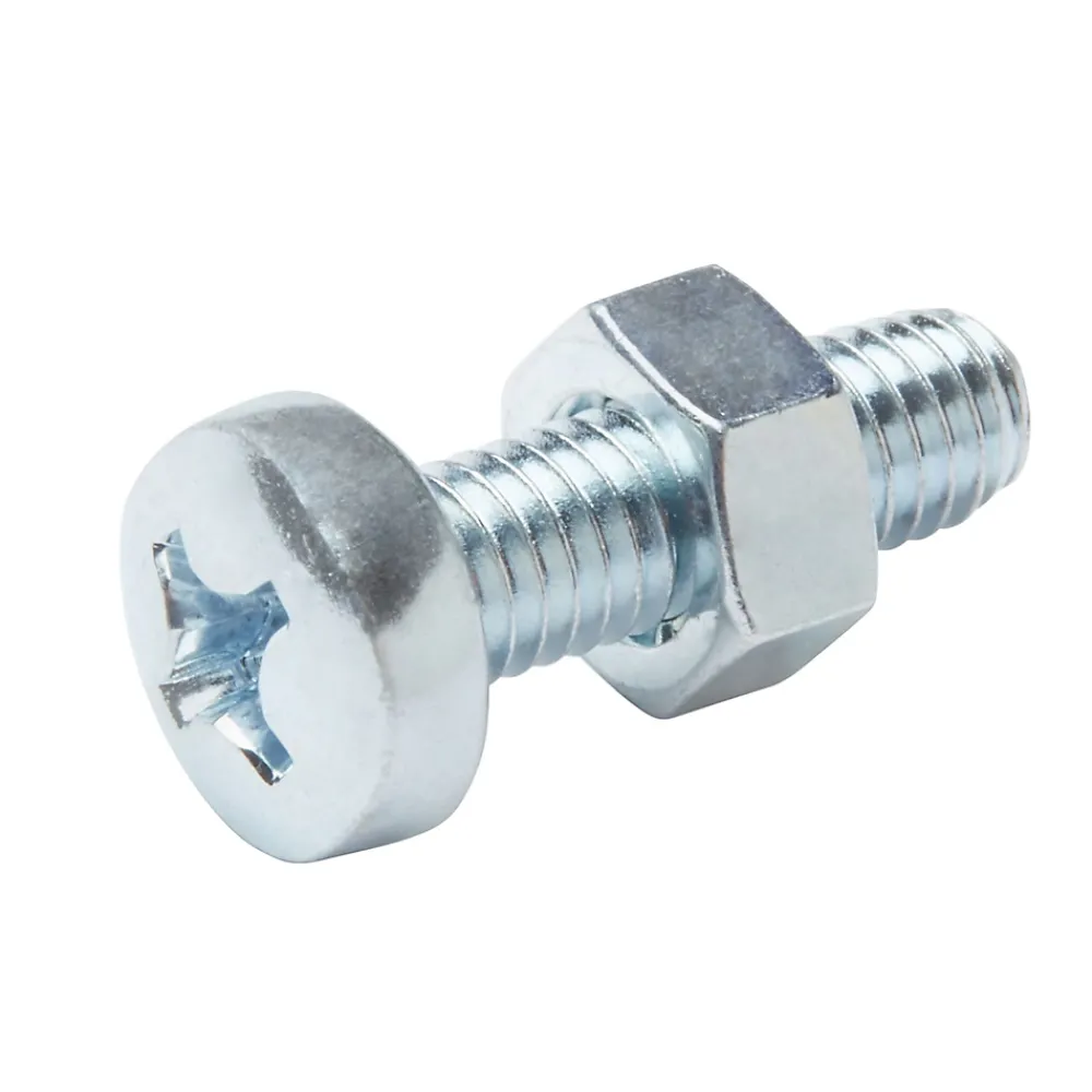 Diall 20 vis métaux acier zingué 6 x 20 mm