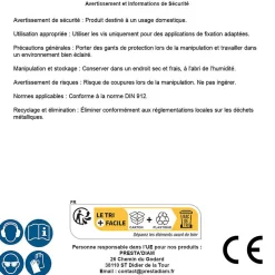 D-Work 10 Vis Métaux Tête Cylindrique 6 Pans Creux CHC 20 x 120 mm - DIN 912 - Inox A4 -