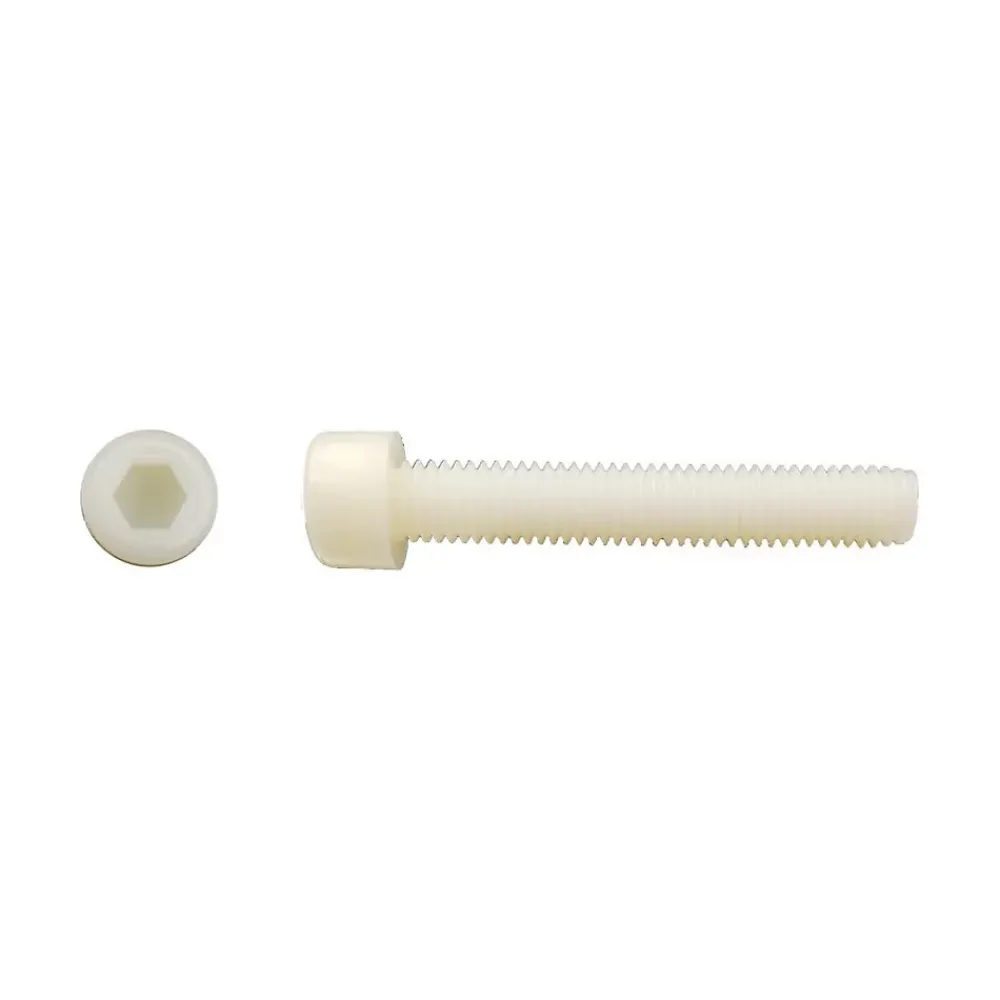 D-Work 200 Vis Métaux Tête Cylindrique 6 Pans Creux CHC 8 x 20 mm - DIN 912 - Polyamide -