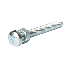 Diall Vis Pour Métal-20 vis métaux tête fraisée acier zingué 6 x 60 mm