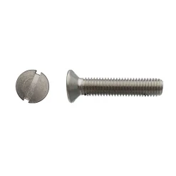 D-Work 200 Vis Métaux Tête Fraisée Fendue 5 x 70 mm - DIN 963 - Inox A2 -