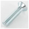 Vis Express Écrou-Vis métaux Tête fraisée 10X44 Filetée sur 32 Diamètre de tête: 18 Classe 6.8 Acier zingué - 10 pièces