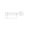 Lem Select Kit De Vis-Vis à métaux 6 x 16 mm tête hexagonale zingué (boîte de 200)