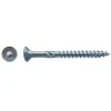 D-Work Vis Pour Terrasse-50 Vis pour Construction Bois Tête Fraisante Torx T40 10 x 240 mm - Zingué blanc -