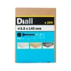 Diall Vis pour plaque de plâtre (universelle), noir mat, 3,5x45 mm - 200 pièces