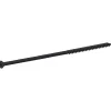Diall Vis pour plaque de plâtre (universelle), noir mat, 4,8x140 mm - 200 pièces