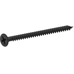 Diall Vis Pour Plaque De Plâtre-Vis pour plaque de plâtre (universelle), noir mat, 3,5x50 mm - 1000 pièces