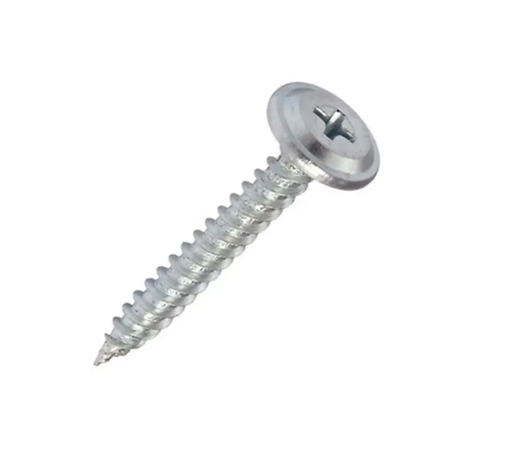 Klimas Vis pour tôle WPC tête bombée zinguées 4,2 x 19 mm 1000 pcs