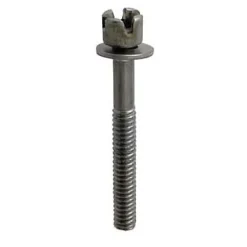 Diall Vis D'Assemblage De Meuble-4 vis rappel et rondelles acier ø7 x l.50mm