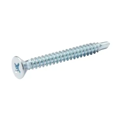 Diall Vis zinguée autoperceuses fraisées, 4,2x38 mm - 25 pièces