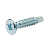 Diall Vis zinguée autoperceuses fraisées, 3,5x19 mm - 25 pièces