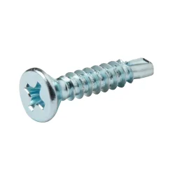 Diall Vis zinguée autoperceuses fraisées, 3,5x19 mm - 25 pièces