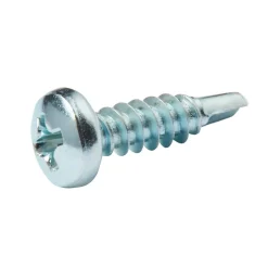 Diall Vis zinguée autoperceuses à tête cylindrique, 4,2x16 mm - 25 pièces