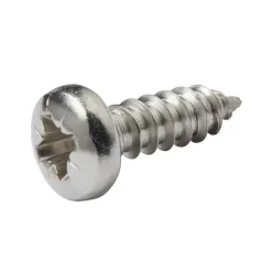 Diall Vis zinguée autoperceuses à tête cylindrique acier inoxydable A2, 4,2x13 mm - 25 pièces