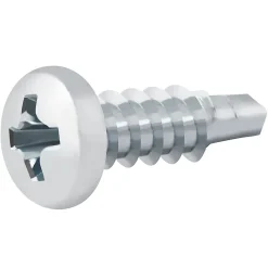 Diall Vis zinguée autoperceuses à tête cylindrique, 3,5x13 mm - 200 pièces