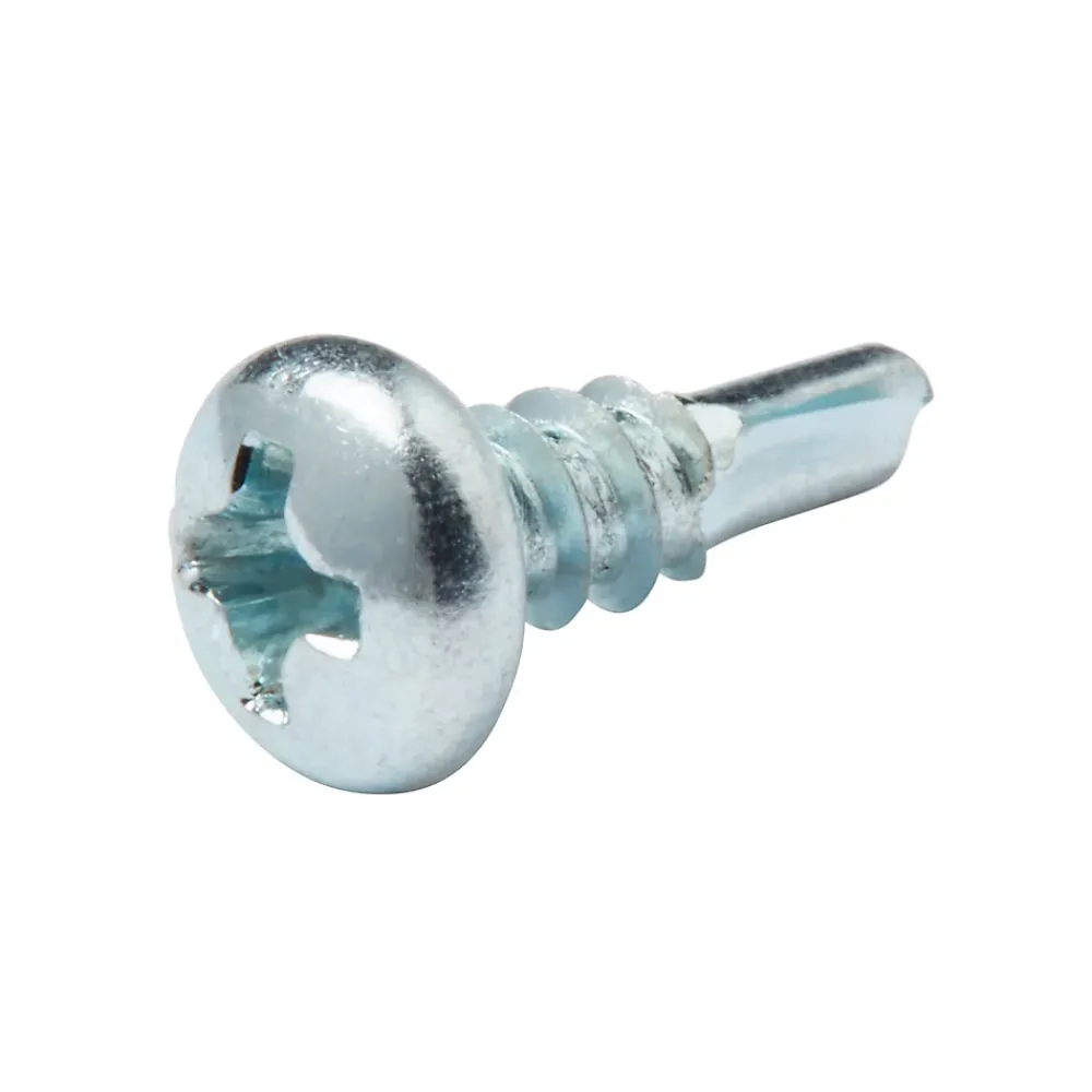 Diall Vis Pour Métal-Vis zinguée autoperceuses à tête Philips 3,5x9,5 mm, 25 pièces