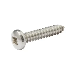 Diall Vis zinguée autoperceuses à tête cylindrique acier inoxydable A2, 4,8x25 mm - 25 pièces