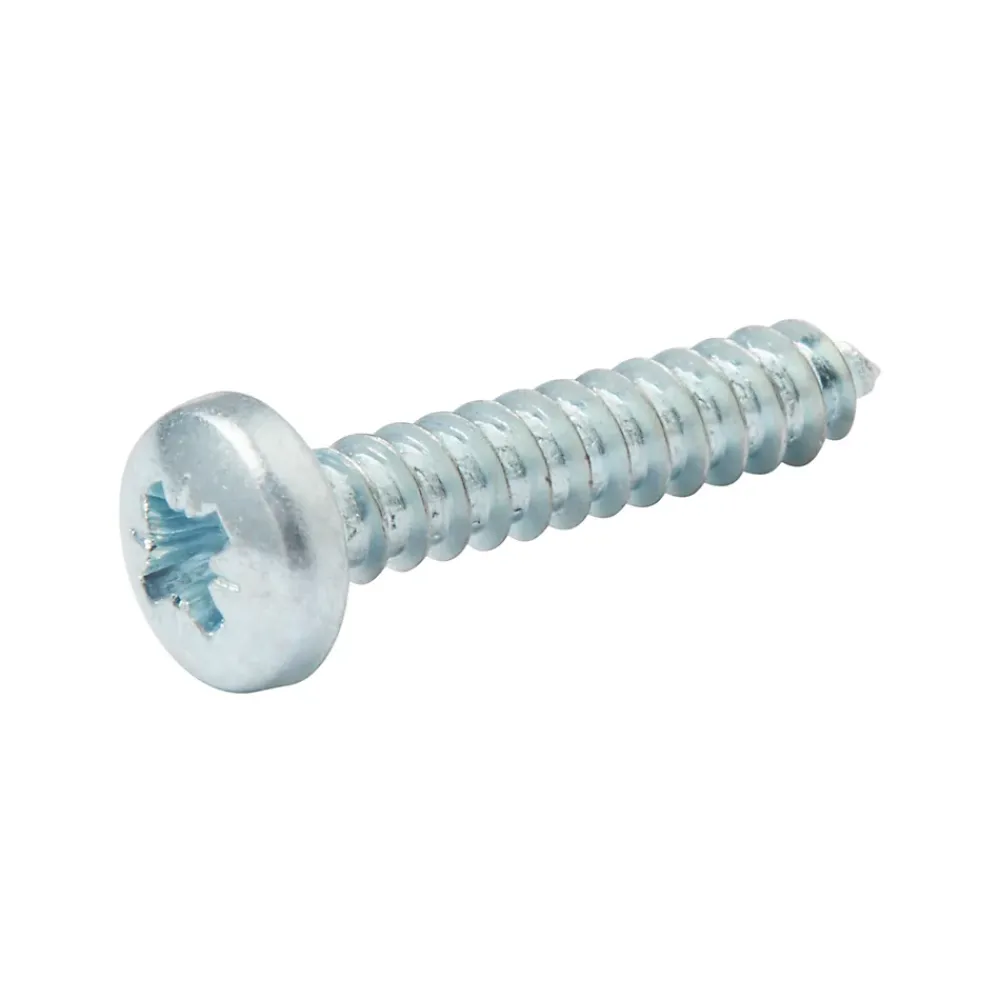 Diall Vis zinguée autoperceuses à tête pozidriv 4,8x25 mm, 25 pièces