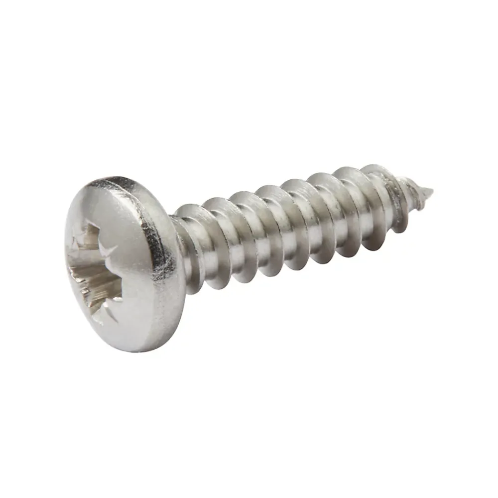Diall Vis zinguée autoperceuses à tête cylindrique acier inoxydable A2, 4,2x16 mm - 25 pièces
