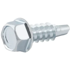 Diall Vis zinguée autoperceuses à tête hexagonale, 4,2x16 mm - 100 pièces