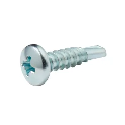 Diall Vis zinguée autoperceuses à tête Philips 4,8x19 mm, 25 pièces