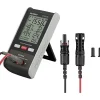Voltcraft VC121 PV - Testeur de panneau solaire jusqu'à 800 W, affichage LCD, mesure tension courant puissance