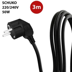 Velamp Lampe Torche-WAINGRO 50W : Projecteur de travail LED SMD 50W avec support de terre et câble 3m
