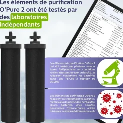 Weeplow Adoucisseur D'Eau-(r) Venus 5.6L Édition Essentielle - système de filtration par gravité pour eau potable