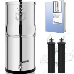 Weeplow Adoucisseur D'Eau-(r) Venus 5.6L Édition Essentielle - système de filtration par gravité pour eau potable