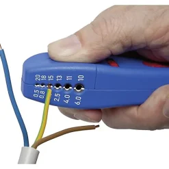 Weicon Tools 10030001 S 4-28 Multi couteau à dénuder pour câbles ronds 4 à 28 mm