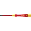 4M Wiha PicoFinish 42378 tournevis cruciforme isolé PH0 65 mm, VDE, Softgrip